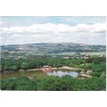 Llandrindod Wells, Powys - Lake from Golf Club ...