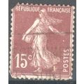 France 1920 - SG414 - 15c brown - Sower - no gr...