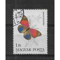 Hungary.SG3557 1fo Agrias sara.Fine Used.Oct22
