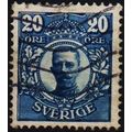 Sweden. 1910 20ore S.G.75 Used