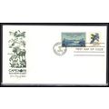 FDC Artmater 1757d 13c Blue Jay 961 3c U.S-Cana...