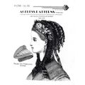 1869 Black Pompadour Bonnet sewing pattern