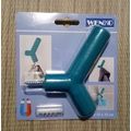 Wall Hook with Magnet 2.5 x 12 x 12 CM Blue Wenko