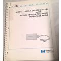 Hewlett Packard HP Model 18135A RS232C & 18139A...