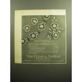 1958 Van Cleef & Arpels Jewelry Ad - Precious Camellia Ensemble