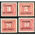RC2/7, Mint VF NH 4 Future Delivery Stamps SCV ...
