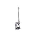 Rustic Silver Cast Iron Giraffe Paper Towel Hol...