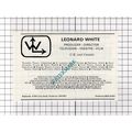 Leonard White Producer Newhaven - 1986 Small Ad...