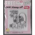 Polka Doodles. Cake Stamp Set. Stamping Cardmak...
