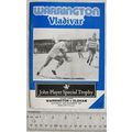 1987 programme Warrington v. Oldham, JPS Trophy...