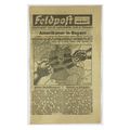 WW2 American Artillery Shell Propaganda Leaflet...