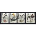 1989 GB BIRDS SET F/U SG 1419-1422