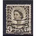 Wales GB 1968 4d Olive Sepia Definitive SG W9.(...