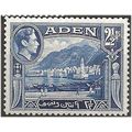 Aden 1939 SG21 2 1/2a Deep Ultramarine Mounted ...