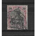 Germany.SG90a 50pf "Germania" (Black and Purple...