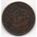 Coins. Pre-Decimal 1964 Elizabeth II. Half Penny