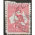 Australia 1913 SG2b 1d Carmine Fine Used Margin...