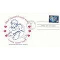 United States 1991 Love FDC Honolulu cancel una...