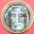 The Shroud Of Turrin. Challenge Coin. Souvenir....