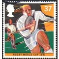 1991 World Student Games. 37p Value. Rugby Worl...