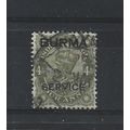 Burma.O7 4a Sage-Green.Fine Used.Jul25c