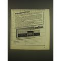 1985 ReVox B225 Compact Disc Player Ad - Impres...