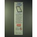 1989 Velux Skylights Ad - You can get a genuine...