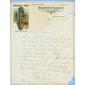 FL Lake Wales Horton's Garage B/W letterhead Al...