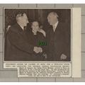 C1196) Signor De Gasperi Dr Adenauer German Cha...