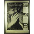 1946 Pacquins Hand Cream Ad - Her dear hand.. S...