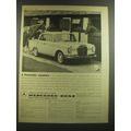 1964 Mercedes-Benz Car Ad - A pacemaker anywhere