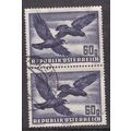 Austria 1950 Rooks 60g Pair Fine Used SG 1215 VGC