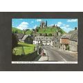 Postcard Dorset Corfe Castle Corfe village