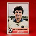 TOPPS FOOTBALL RED BACK 1977 #208 Leeds United ...