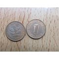 1980g 1 Pfennig Germany Coin