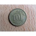 Finland 1966 10 Pennia Coin