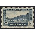 Senegal Faidherbe Bridge Boat Dakar 1c 1935 MNH...