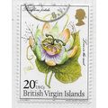 VIRGIN ISLANDS BRITISH 1981 FLOWER PASSION LOVE...