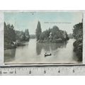 1907 postcard Paris, La Lac du Bois de Boulogne