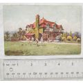 pre 1918 postcard Port Sunlight, Social Club & ...