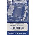 SHEFFIELD WEDNESDAY V BOLTON WANDERERS LEAGUE DIV ONE 1962/63