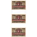 1922 Germany Schwaan Notgeld Set of 4 Notes (1484)