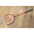 Wilson Tour Badminton Racket Brand New Red White