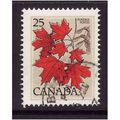 CANADA 1977 SG877 25c SUGAR MAPLE FINE USED#3