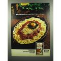 1972 Kraft Spaghetti Dinner Ad - Rich, Red and ...