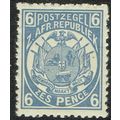 Transvaal 1885 6d Pale Dull Blue SG182 UM