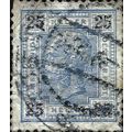 AUSTRIA, Emperor Franz Joseph, blue 1901, 25h