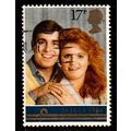Great Britain 1986 Andrew & Sarah 17p Used Stamp.