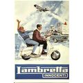 Advertising LAMBRETTA Innocenti Postcard (Mayfa...