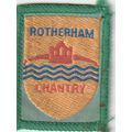 Scout Badge UK - Rotherham Chantry - Black Back...